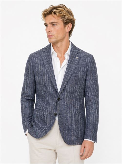 Giacca gessata MANUEL RITZ | 4032G2034.263115.89